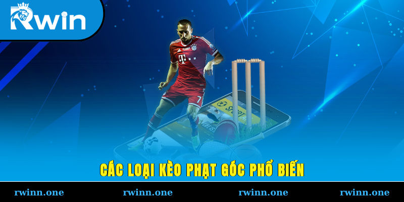 Các loại kèo phạt góc phổ biến