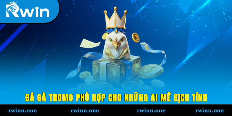 Đá gà Thomo phù hợp cho những ai mê kịch tính
