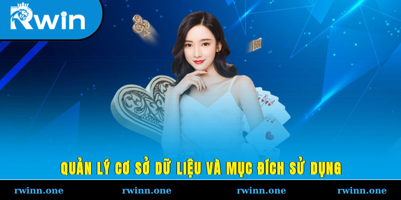 Quản lý cơ sở dữ liệu và mục đích sử dụng